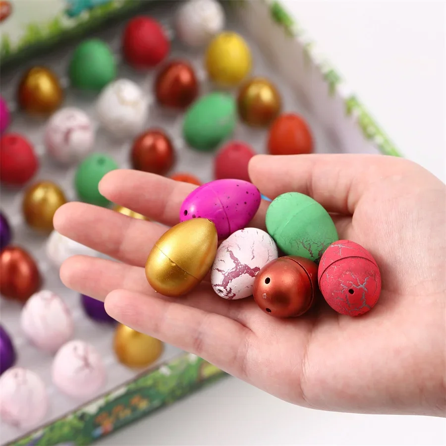 SUNPAO 60PCS EVA material Soak in water to hatch dinosaur egg toys Soak in water to hatch dinosaur egg toys education toys