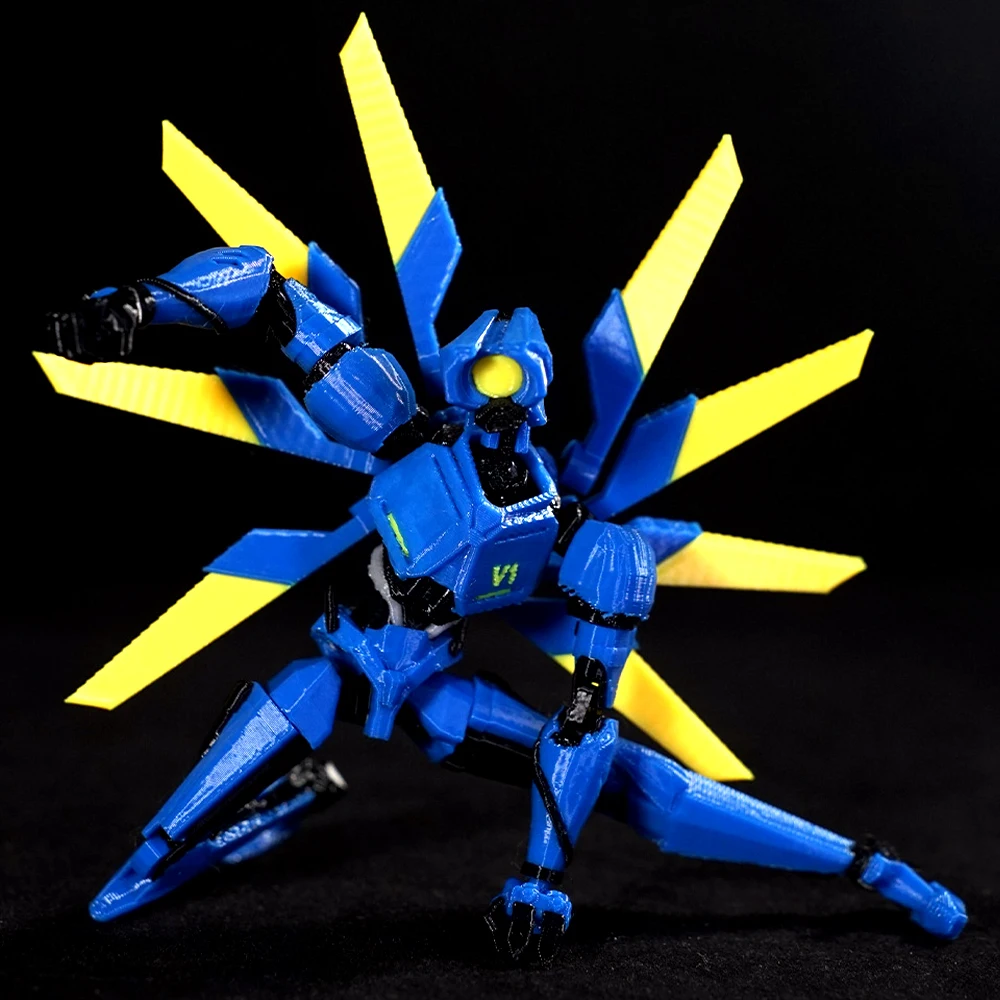 Maniquí con estampado 3D, 13 Ultrakill V1, juguetes de la serie, figuras de acción, Robot Shapeshift móvil multiarticulado, regalos para niños