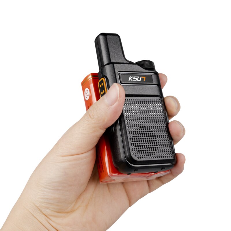 Kset pmr446トランシーバー2個ミニサイズ携帯携帯型無線無線無線無線セット双方向ラジオ局comunicadorトランシーバー