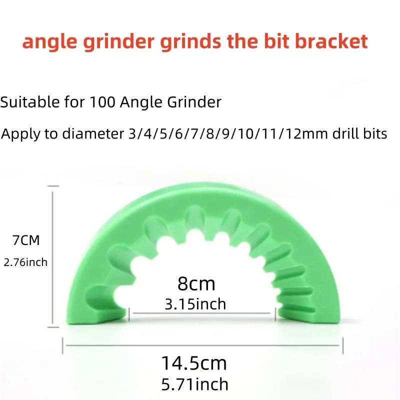 100 Angle Grinder 3-12mm 10 model hole Multipurpose Drill Bit Grinding Sharpener Polishing Grinding Tool  Applicable