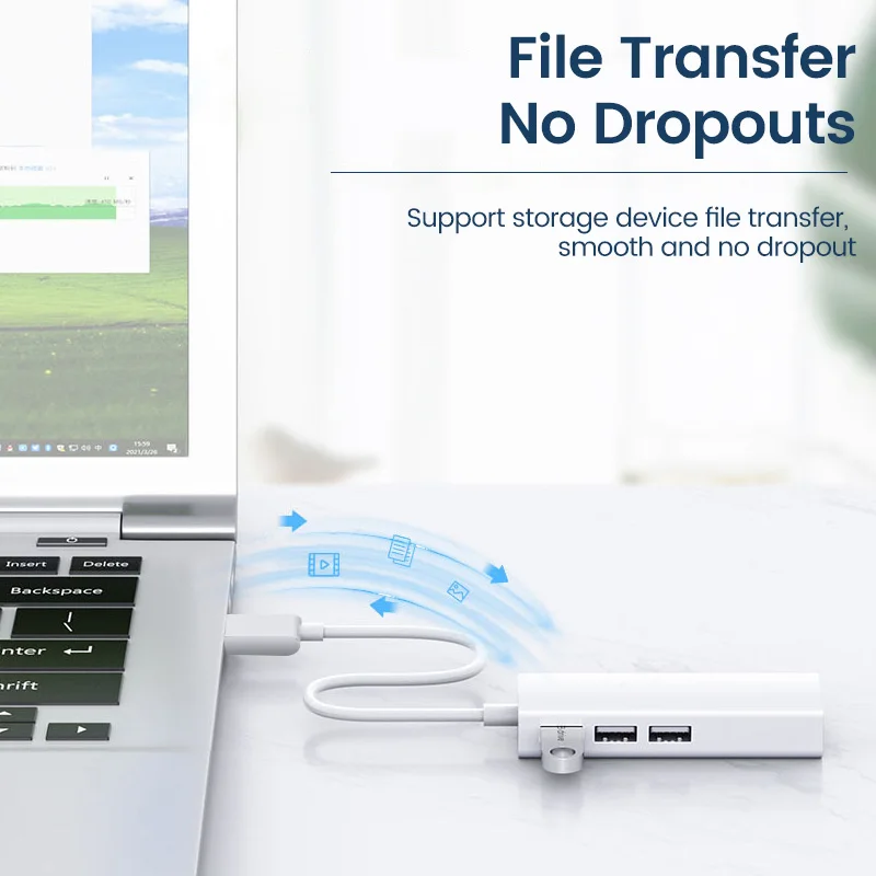 Usb adapter ethernet usb 2. 0.1c/ma 3usb 2.0 + rj45 hub für macbook xiaomi samsung windows huawei pc computer adapter