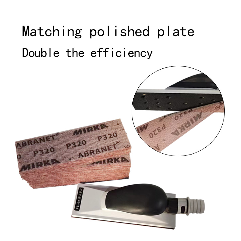 미르카 아브라 넷 자동 페인트 퍼티 그라인딩 메시 사포, 80-198 그릿 플로킹 70-400 그릿