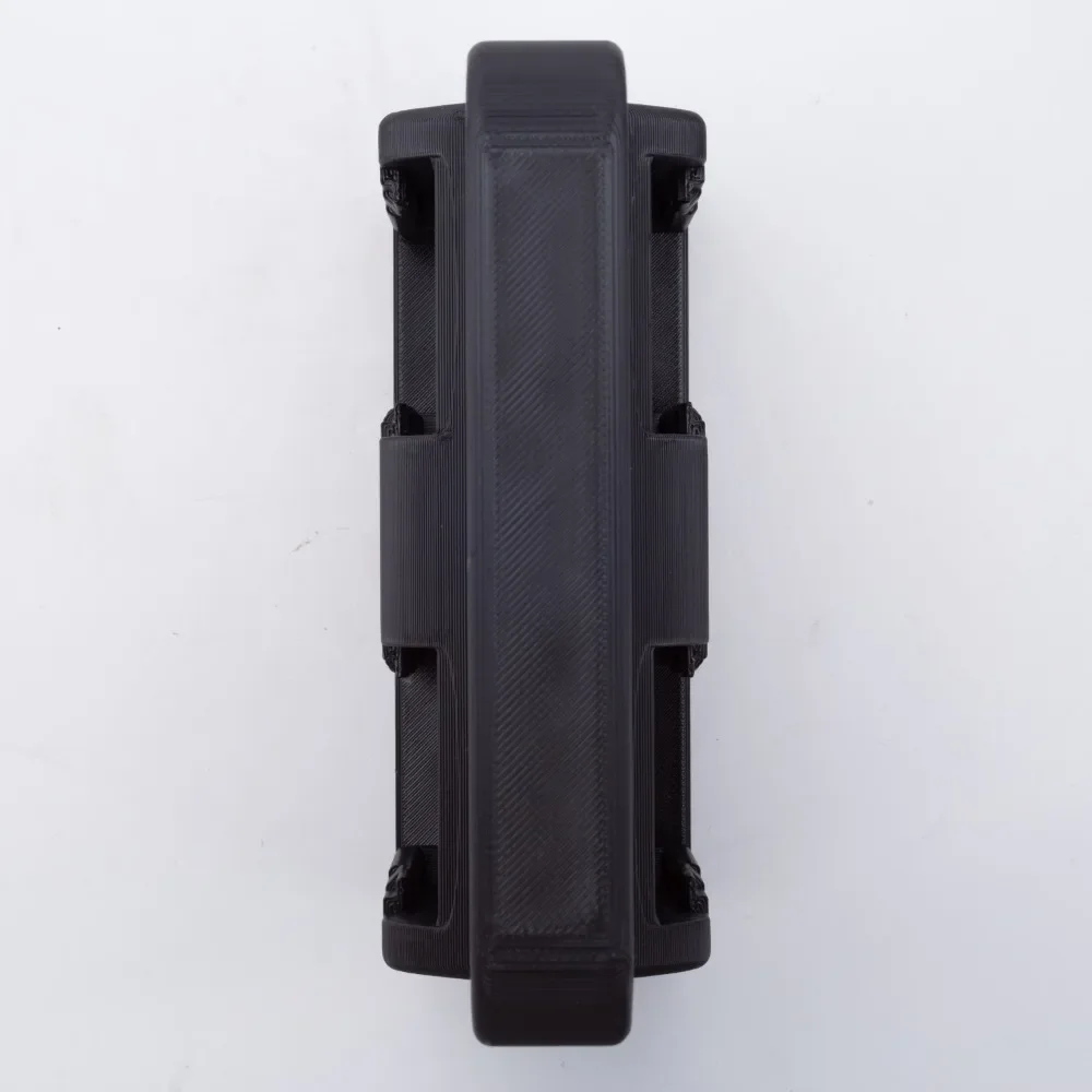 4x soporte de almacenamiento de caja de batería para batería DeWalt con compartimento de almacenamiento DCB205 DCB205-2 DCB204 DCB200 DCB203 (sin batería)