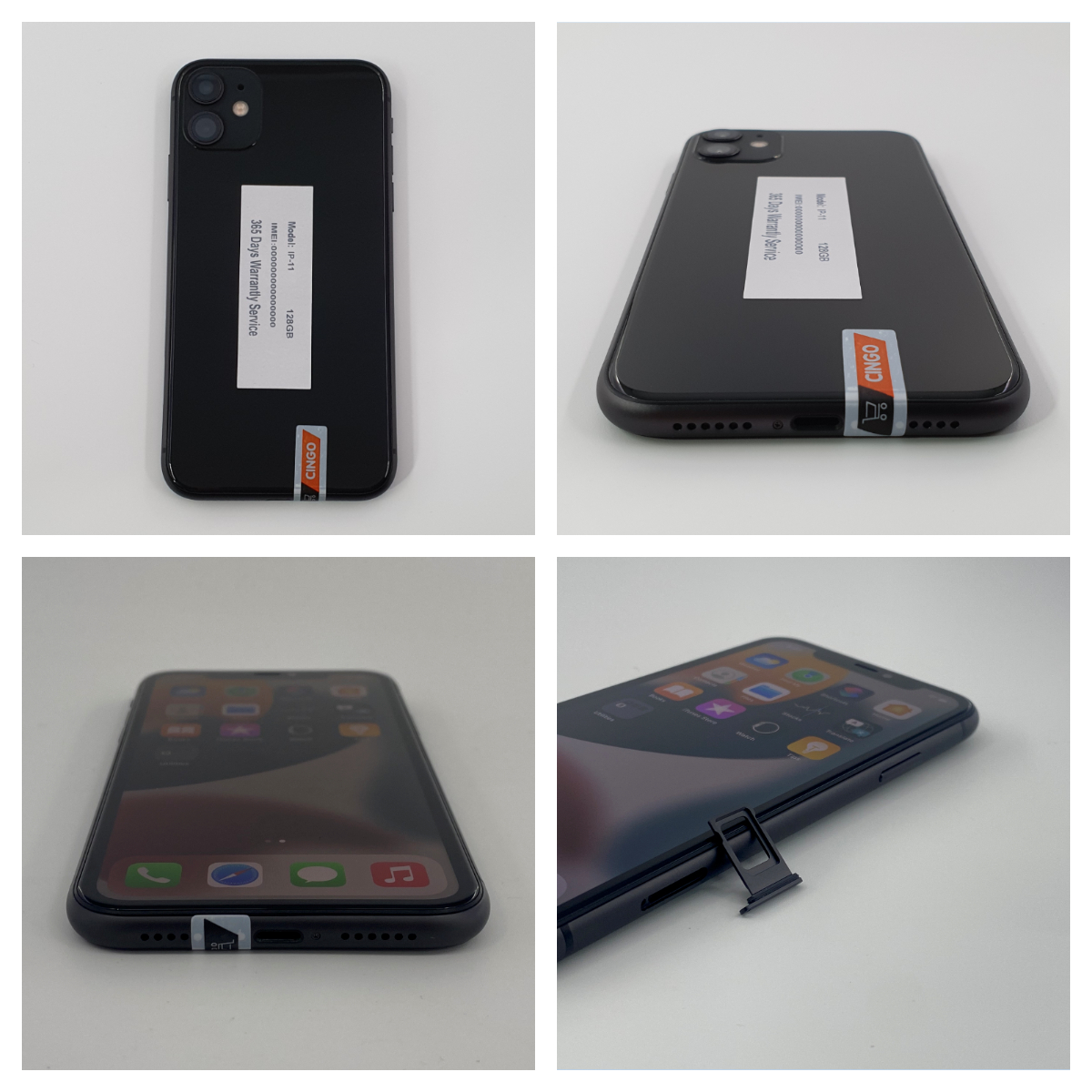 iPhone 11 desbloqueado 64GB/128GB/256GB 3110mAh IOS celular iphone11