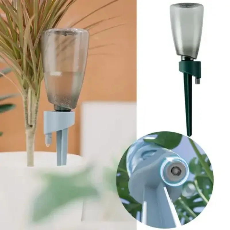 Adjustable Plant Self Watering Spikes Automatic Drip Irrigation System for Indoor Outdoor Gardening Fits Bottles Garden Tool