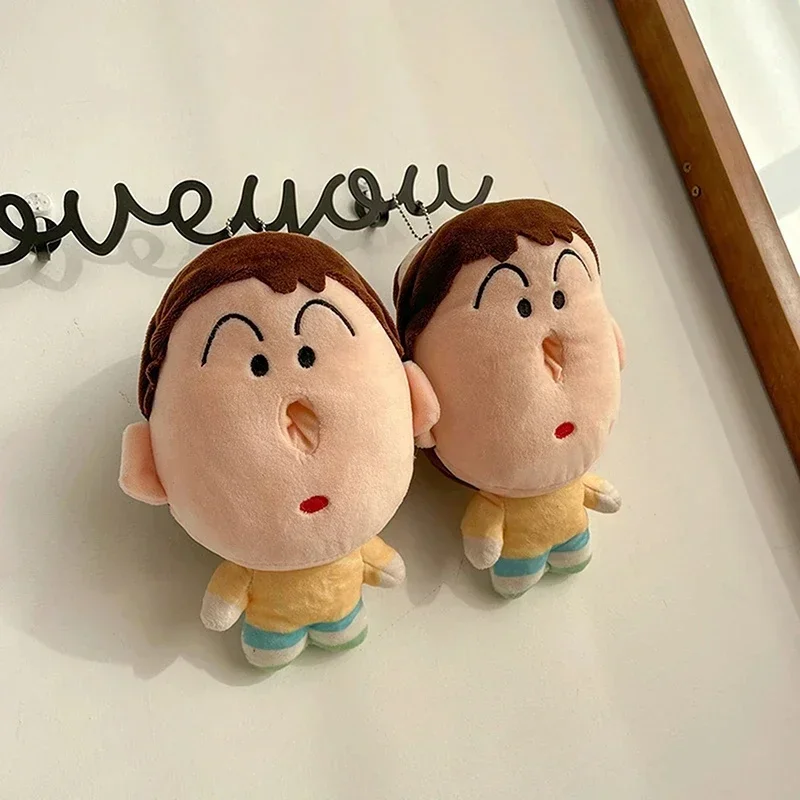 21ซม.อะนิเมะCrayon Shin-Chan Boochanกล่องกระดาษทิชชูOriginalityตุ๊กตาPlushออกแบบตุ๊กตาพวงกุญแจคู่กระเป๋าจี้