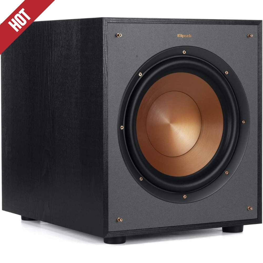 R-100SW 10" Subwoofer, Incredibly Deep Bass and an All-digital Amplifier,14 5" x 12 5" x 16 4"