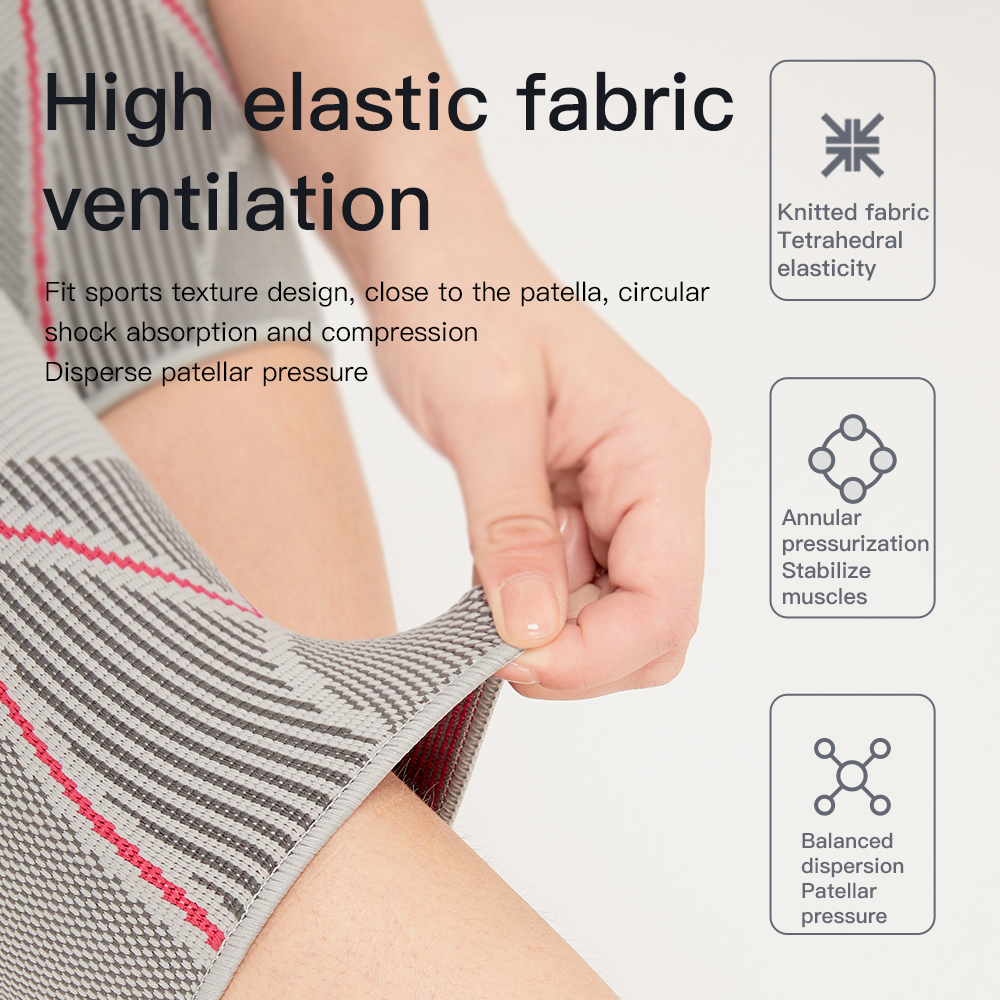 1 pçs kyncilor joelheira elástica fitness basquete vôlei correndo ciclismo esportes diários náilon esportes compressão joelheira