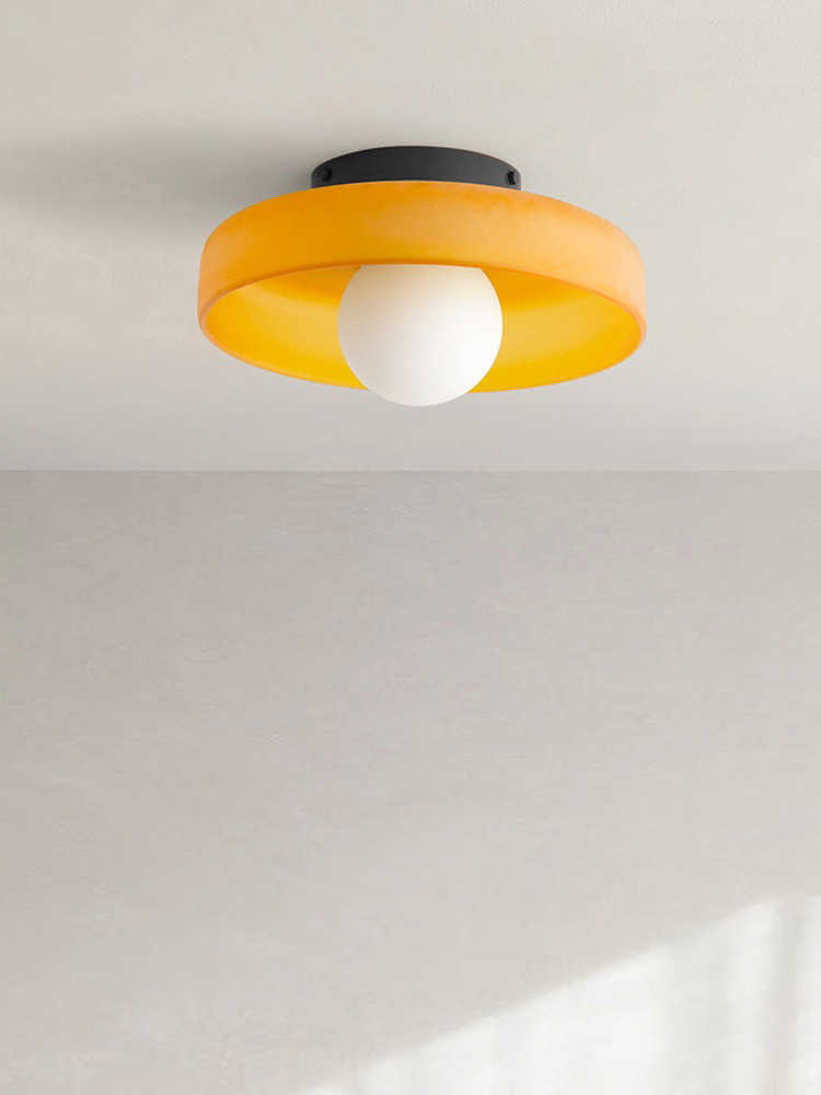 Plafoniera moderna in vetro vintage, corridoio, corridoio, balcone, cucina, corridoio, camera da letto, plafoniera in vetro multicolore