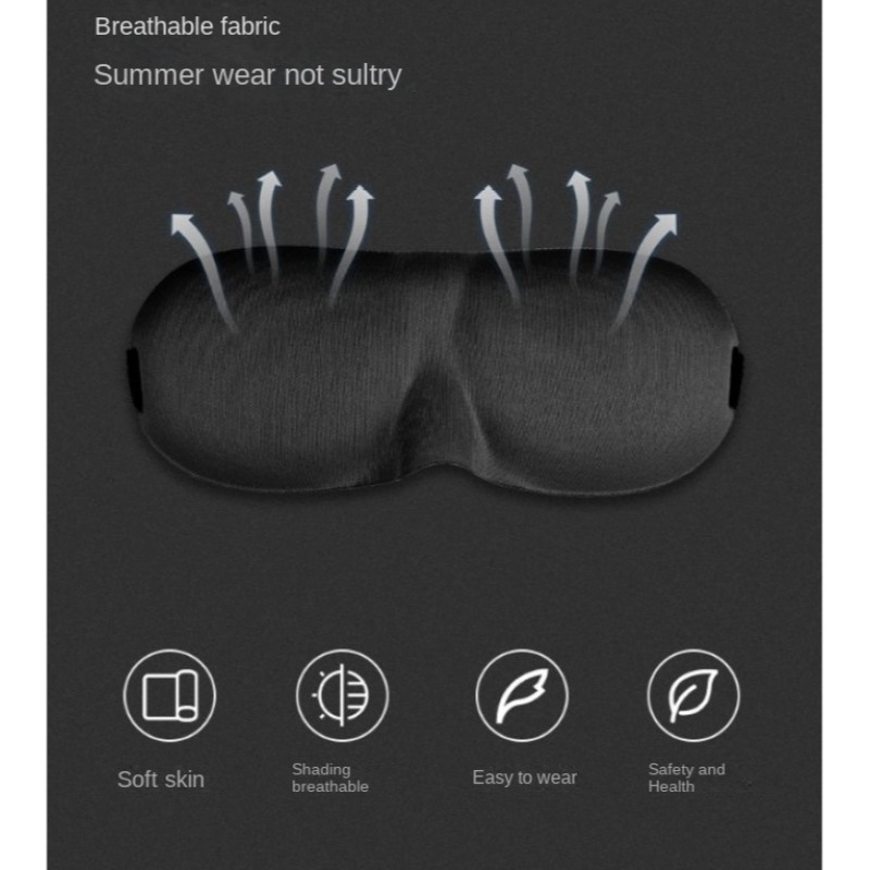 3d Naadloze Naad Driedimensionale Spons Slaap Oogmasker Multi-Kleur Shading Reizen