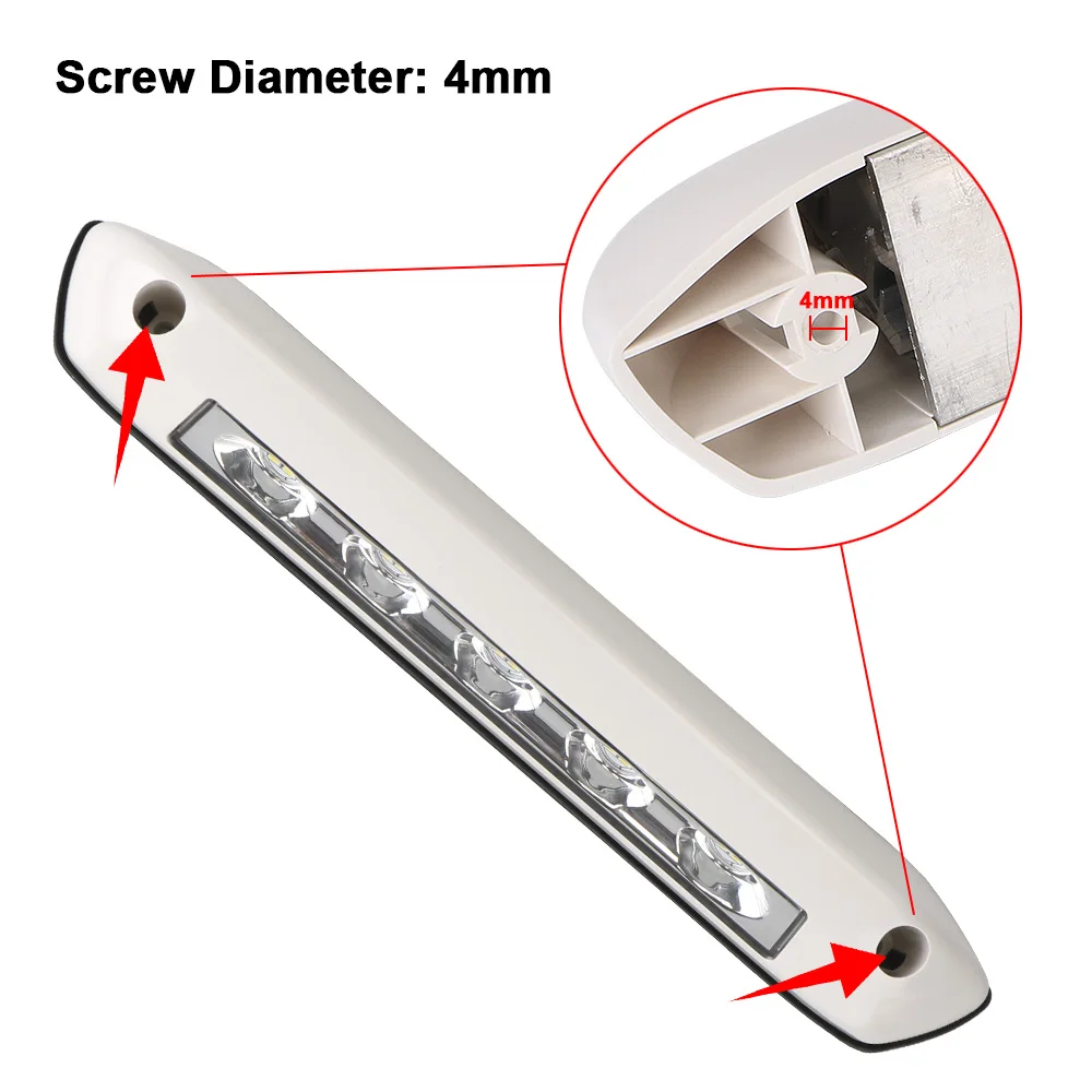 RV Van Trailer Außenleuchte 12V/24V Wasserdichte LED Markise Veranda Licht Wohnwagen Innenwandleuchten