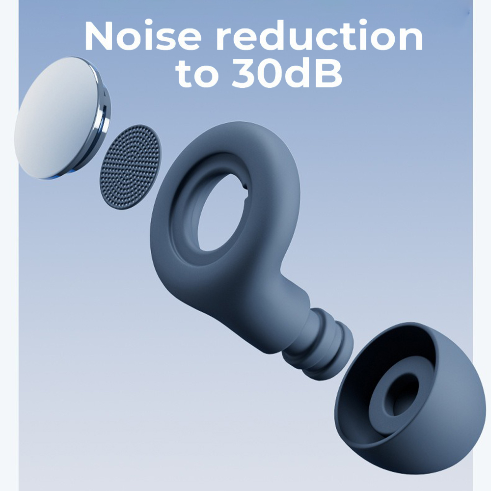 Silicone Earplugs for Sleep Noise Cancel Noise Reduction-Soundproof Reduce Disturbances -Quality loop Earplugs
