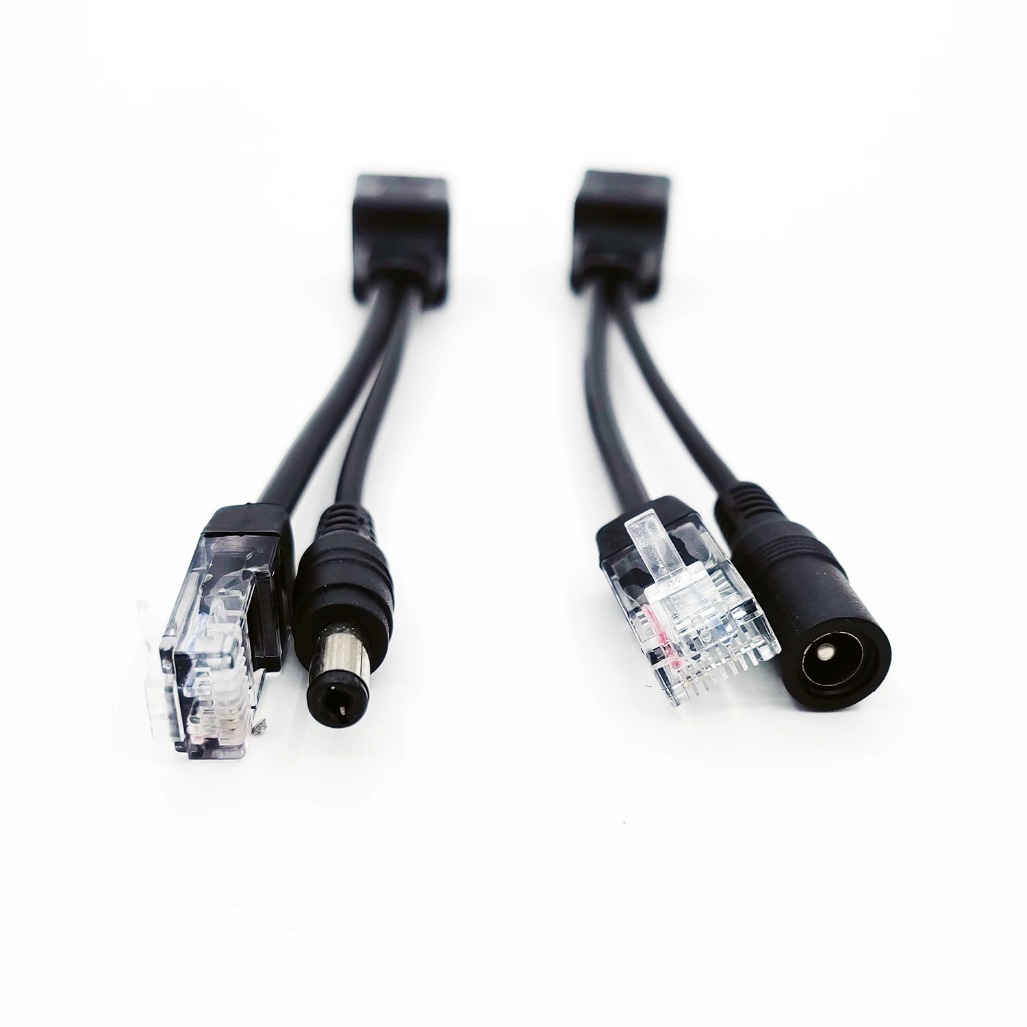 1 paar POE Kabel Passive Power Over Ethernet Adapter Kabel POE Splitter RJ45 Injektor Netzteil Modul 12-48 v Für IP Camea