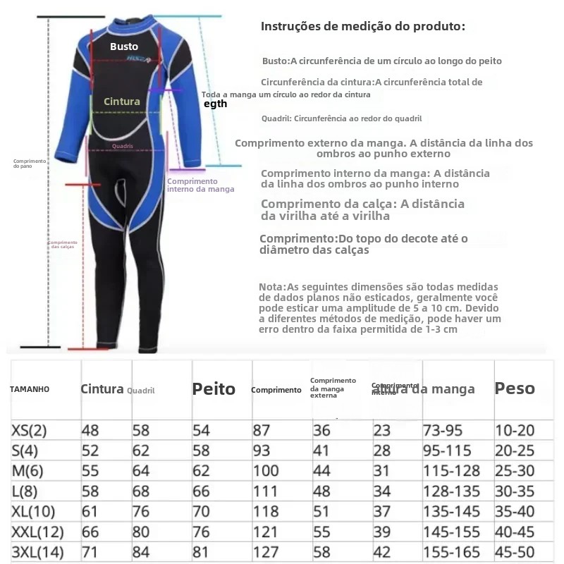 2.5mm neoprene wetsuits crianças roupa de banho ternos de mergulho mangas compridas meninos meninas surf crianças rash guards snorkel uma peça