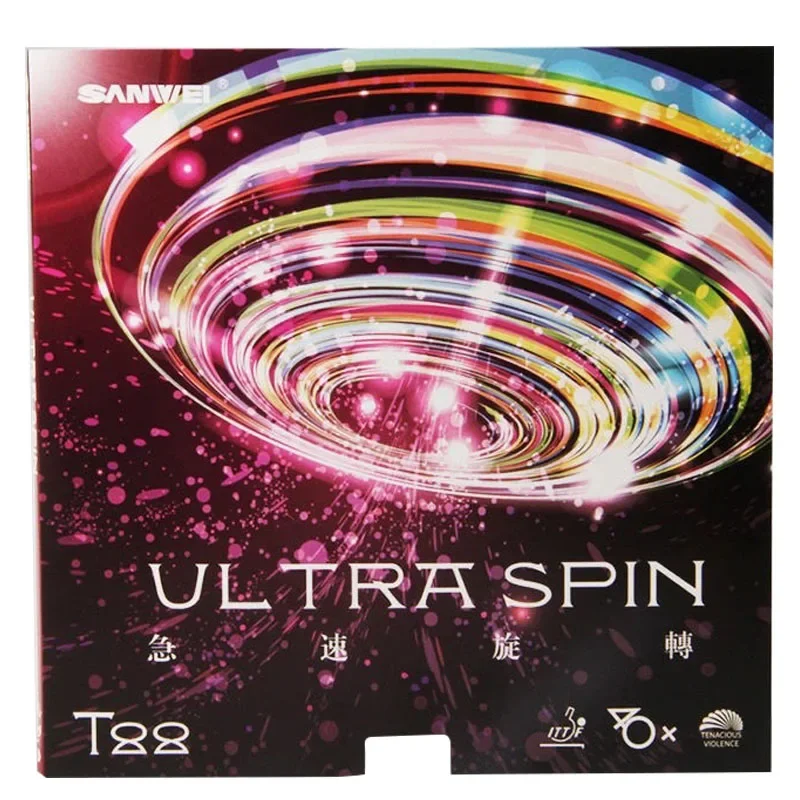 Original SANWEI T88 Ultra Spin ยางปิงปอง Semi-sticky Control Loop ปิงปองยางยืดหยุ่นสูงฟองน้ํา Choice