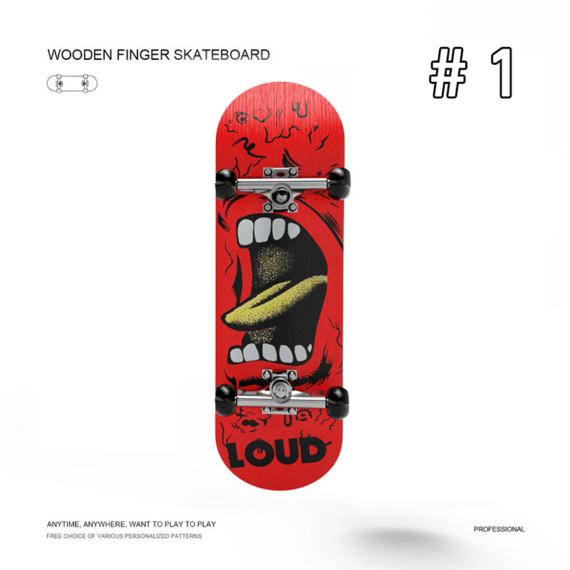 Quebra-cabeça brinquedos profissional dedo skate fingerboard hobby novidade anti pressão detecção brinquedos mini brinquedos presente