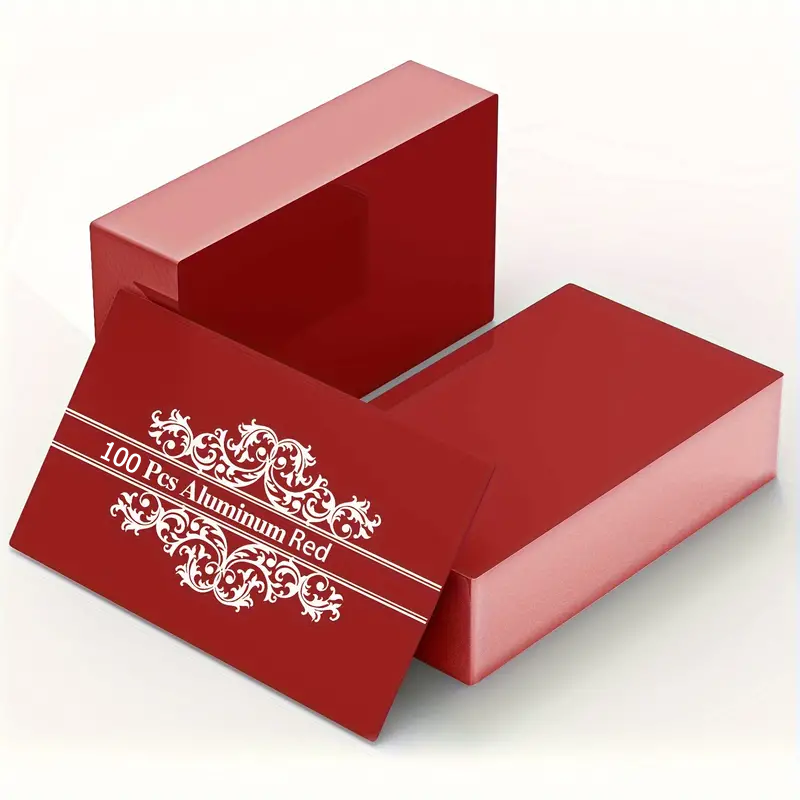 100pcs CNC Laser Engraving DIY Card 85*55mm Engraving Area Card Laser Marking Machine Aluminum Blank Metal Business Card