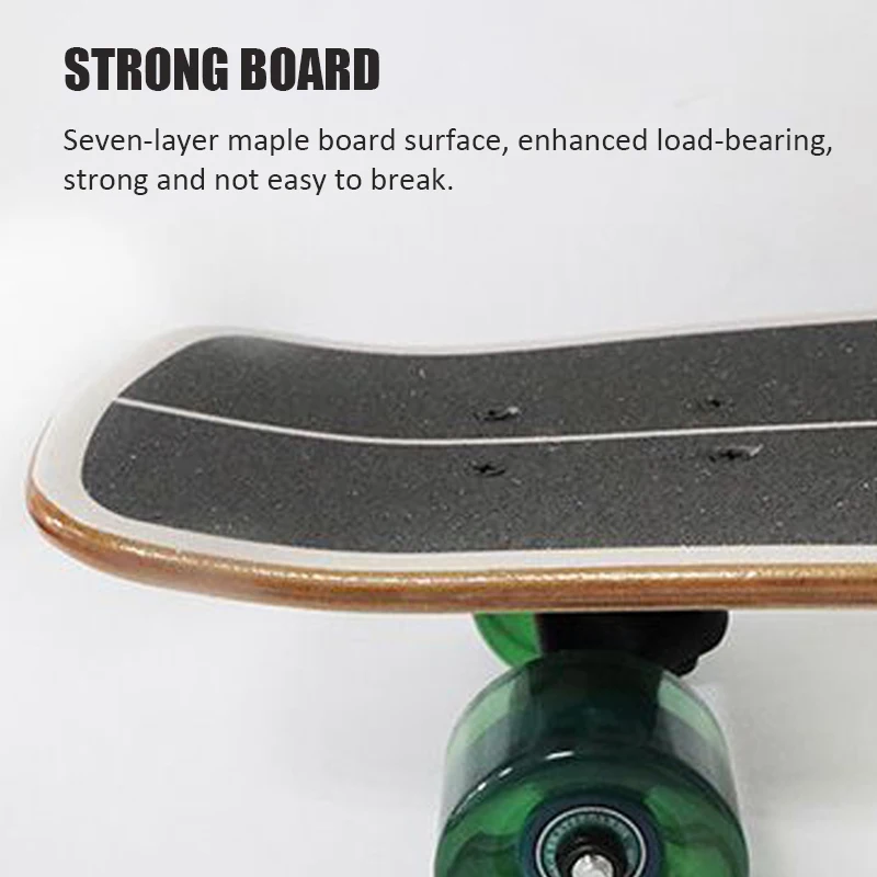 แบบพกพามินิสเก็ตบอร์ด 19 นิ้วสเก็ตบอร์ด Maple ความเร็วสูง Drift Cruiser สเก็ตบอร์ดสําหรับเด็กผู้ใหญ่เริ่มต้นสัตว์เลี้ยงสุนัข