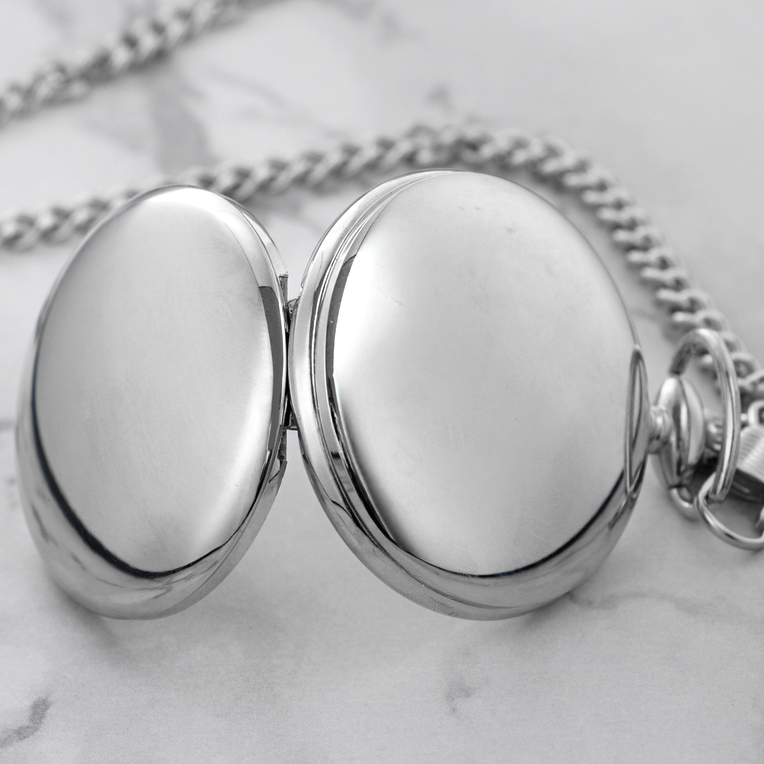 Мужские и женские Серебристые кварцевые часы с цепочкой в стиле стимпанк