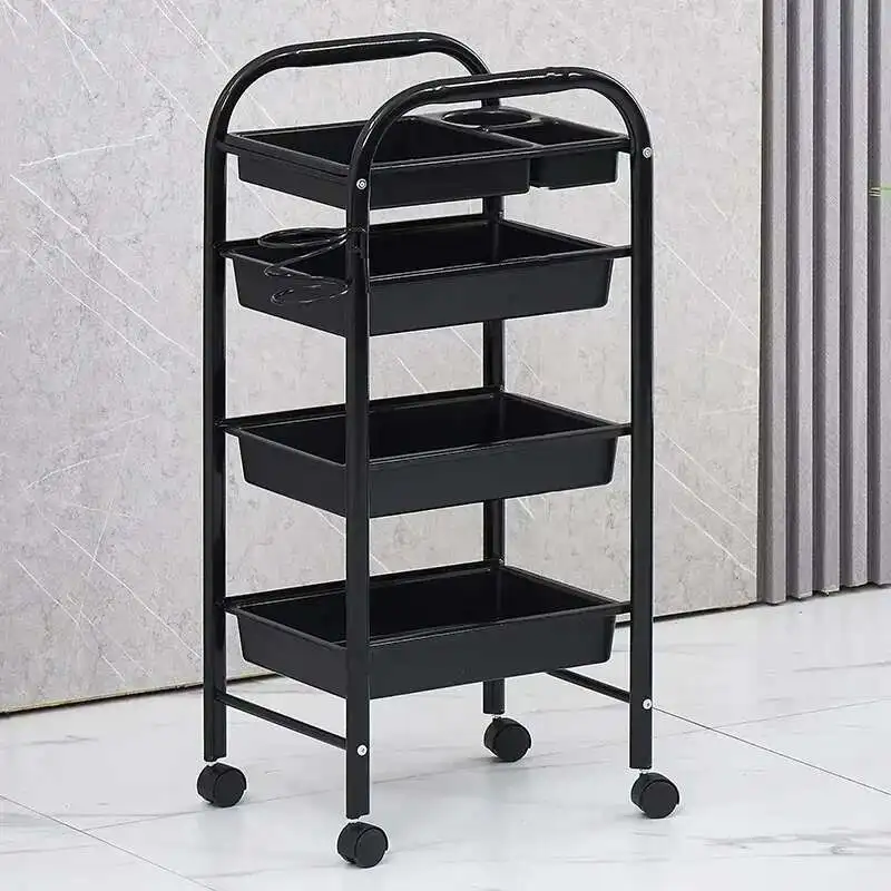 Wózek Wózek Estetyka Toaletka Zakupy Fryzjer Elegancki Fryzjer Organizer Carrello Estetista Spa Meble Pomocnicze