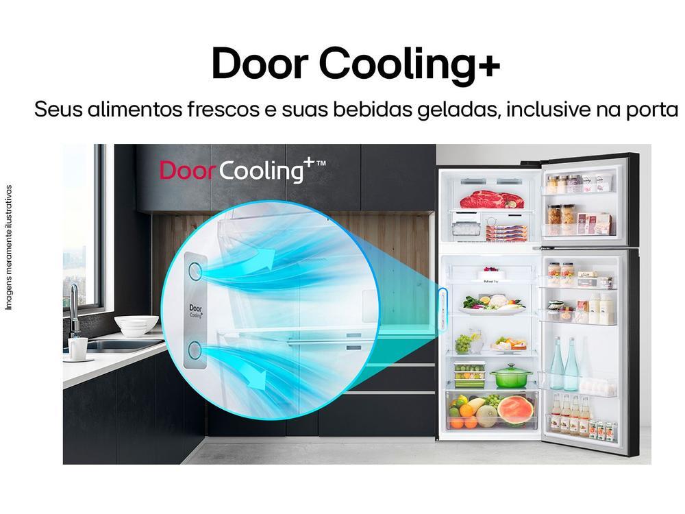 Geladeira/Refrigerador LG Frost Free Black 395L - 220V