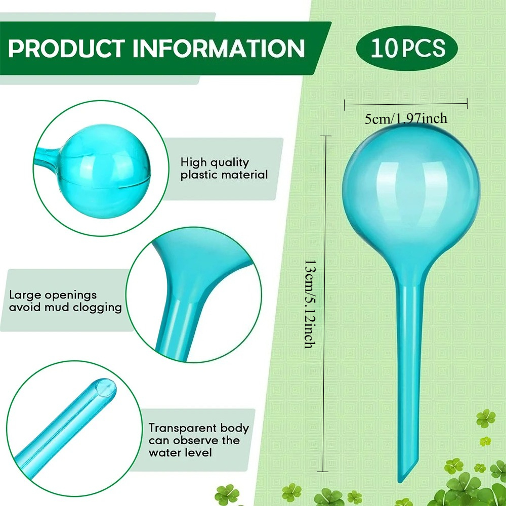 Plant Water Feeder Automatic Plastical Balls Garden Water Device Plants Watering Bulbs Self Watering Drip Irrigation Devices