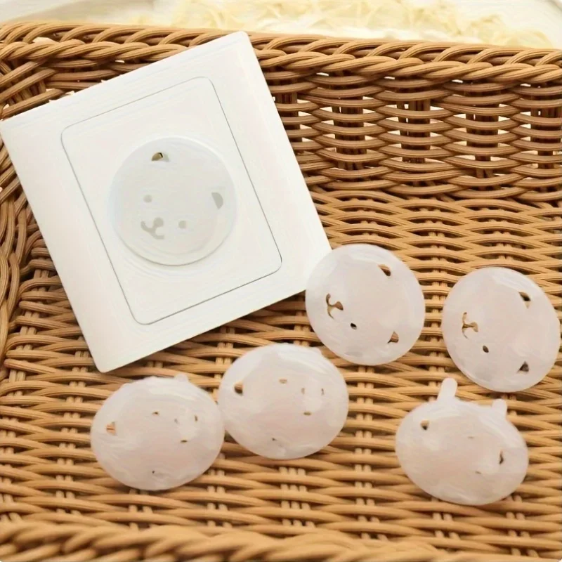 10X Power Kid Socket Cover Baby Child Protector Guard Mains Point Plug Bear