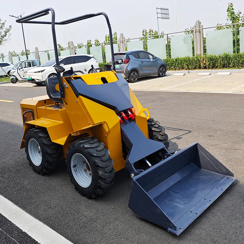 Customized CE/EPA 360 480 CE/EPA/Euro5 Crawler Front End High Quality Small Loading Transporter Crawler Mini Skid Loader