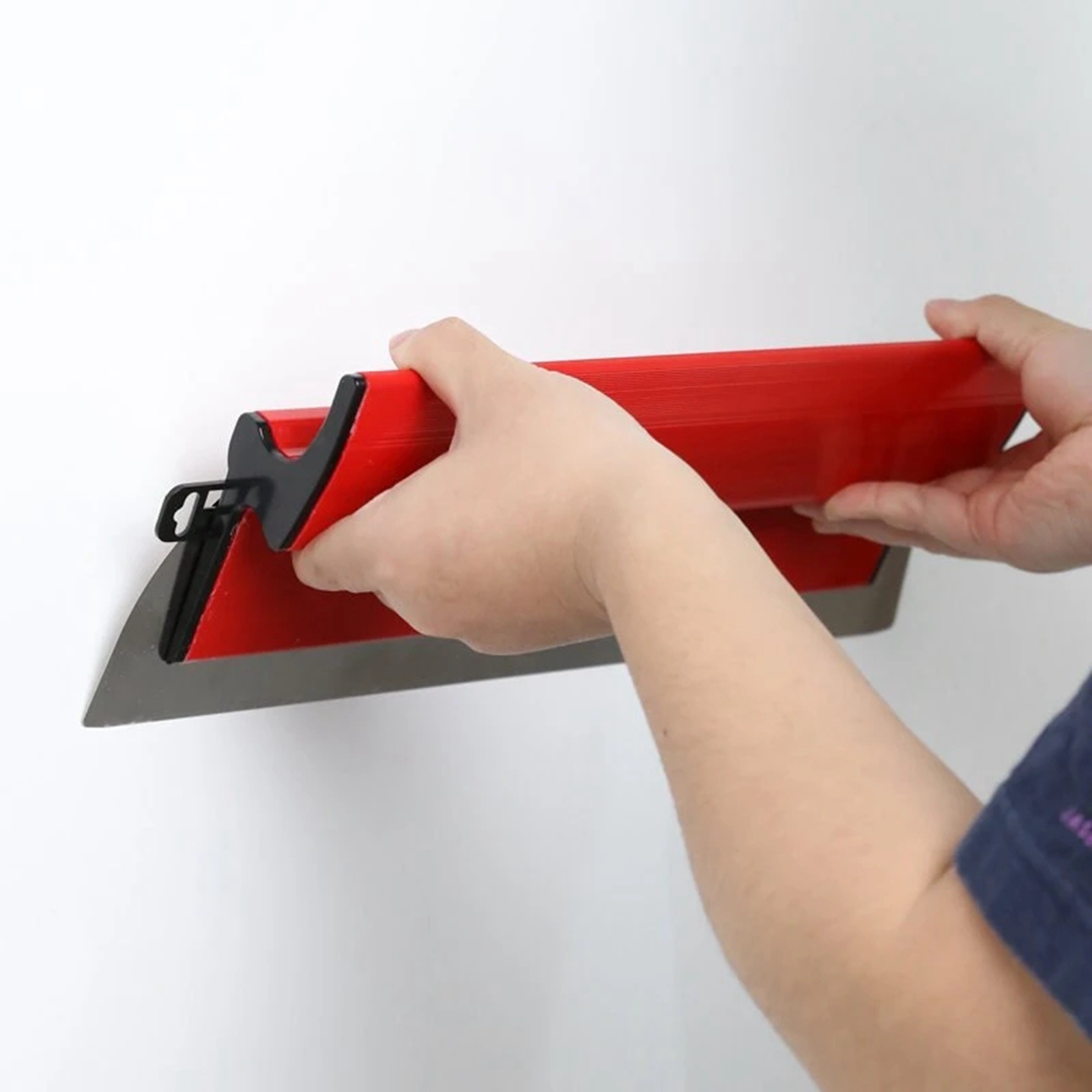 Pala per vernice da parete in acciaio inossidabile Riparazione di utensili manuali per cartongesso Manico in gomma Spreader Raschietto per mastice Raschietto per gesso per vernice
