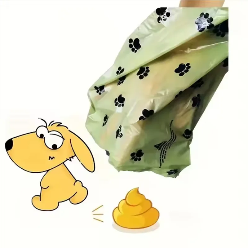Borsa per cacca per cani Borsa per cacca per pulizia esterna Forniture per animali domestici pulite per esterni per borsa per rifiuti di ricarica per cani Fornitura per animali domestici