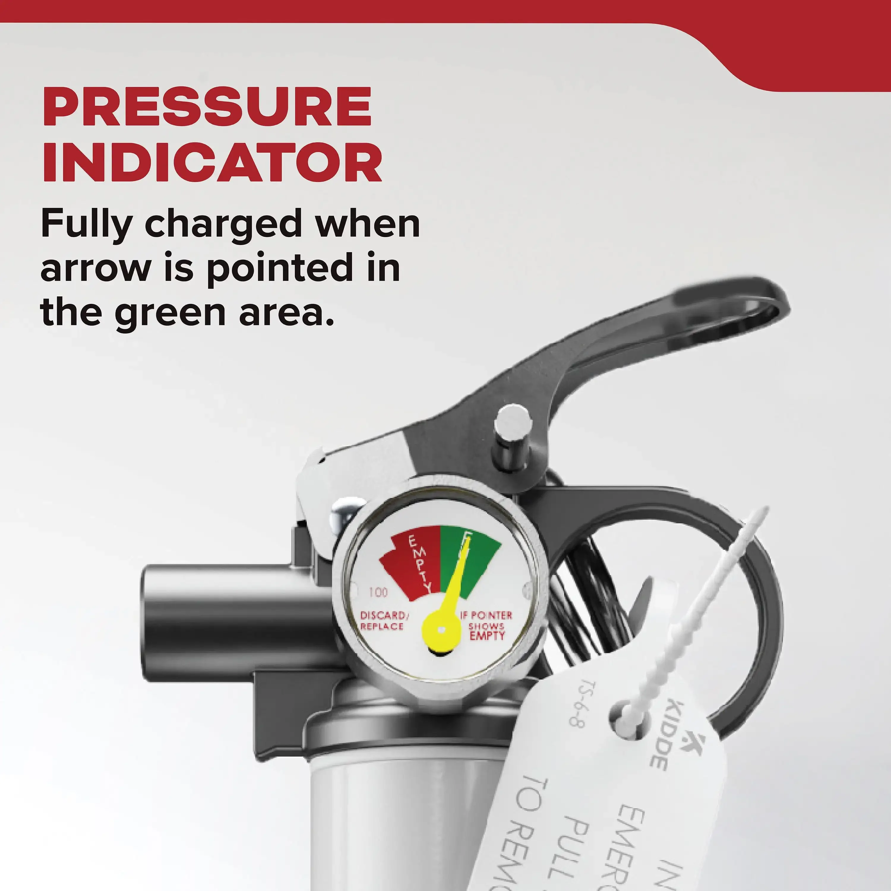 Fire Extinguisher for Vehicles, Cars, Single Use 5BC,All-metal construction,Fast and powerful