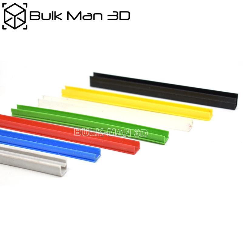 10 pçs/lote tampa de slot rígido 1000mm comprimento 6mm/8mm/10mm de largura suporte de painel de vedação plana para 20/30/40/45 série slot perfil de alumínio