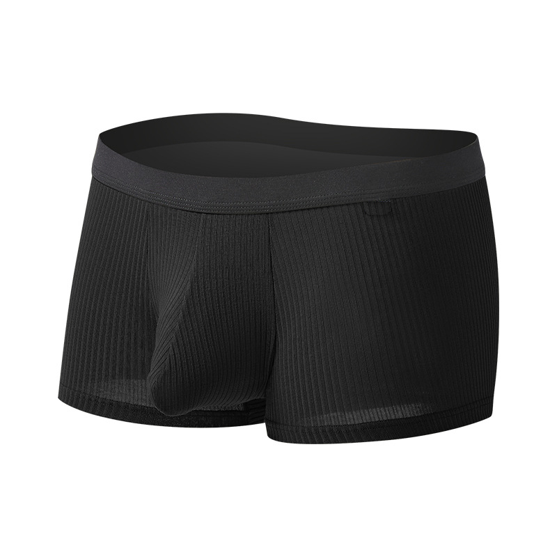 Ropa interior de algodón para hombre boxers de hombre con bolsillos grandes.