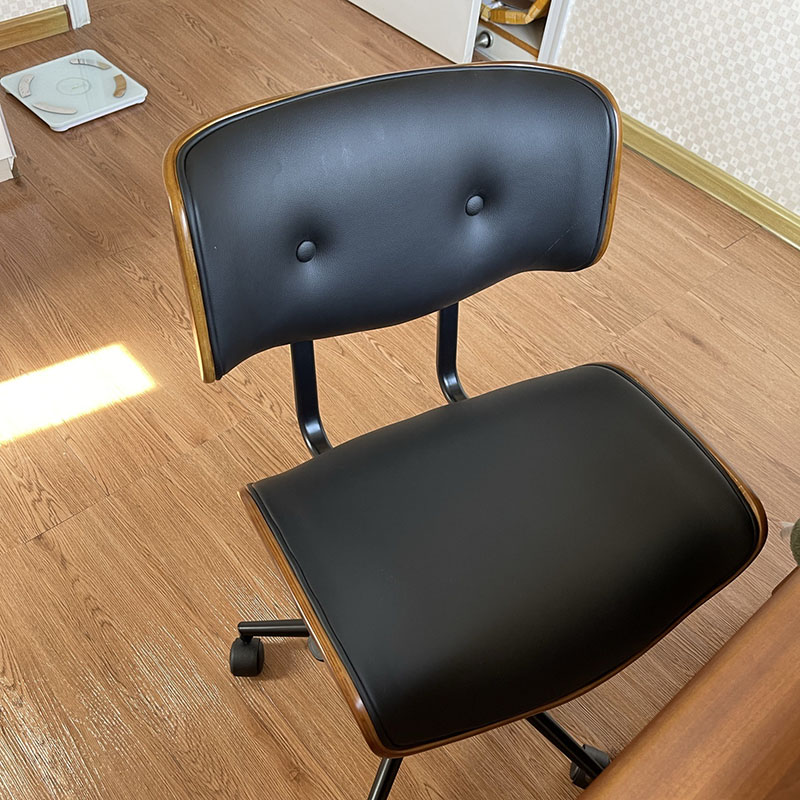 Nordic Luxury Kursi Gaming สำนักงานเฟอร์นิเจอร์ไม้เก้าอี้คอมพิวเตอร์ที่เรียบง่ายนั่งเก้าอี้ยกสำนักงานเก้าอี้