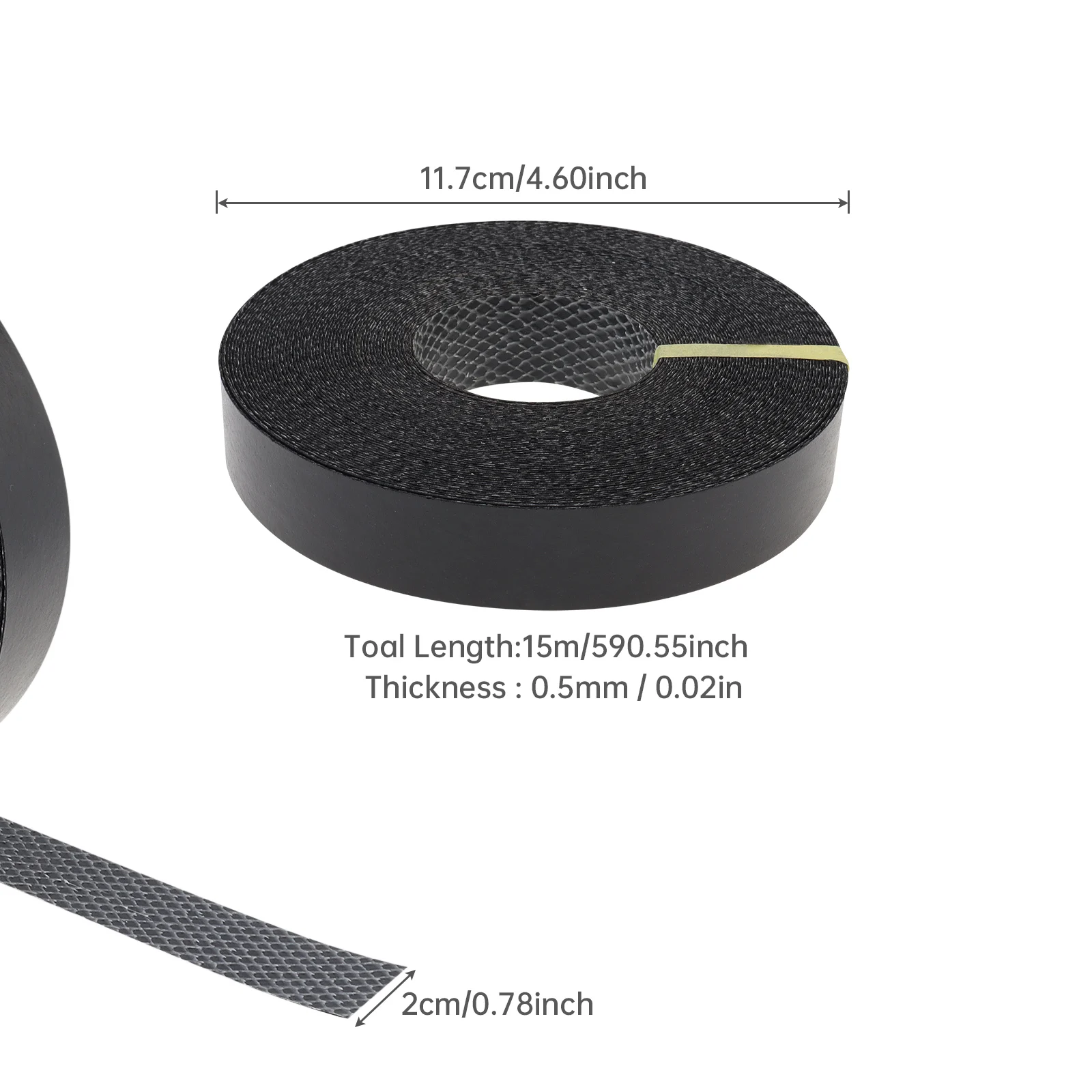 15M Adhesive Melamine Edge Strip Banding Adhesive Furniture Cabinet Wood Surface Table Edging Tape,Pre-glued Veneer Edging