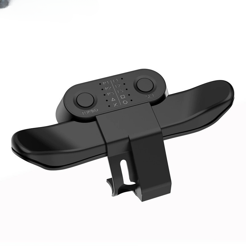 PS4 コントローラバックボタンアタッチメント DualShock4 リア延長アダプタゲームパッドパドルキーターボ付きソニー PS4 アクセサリー