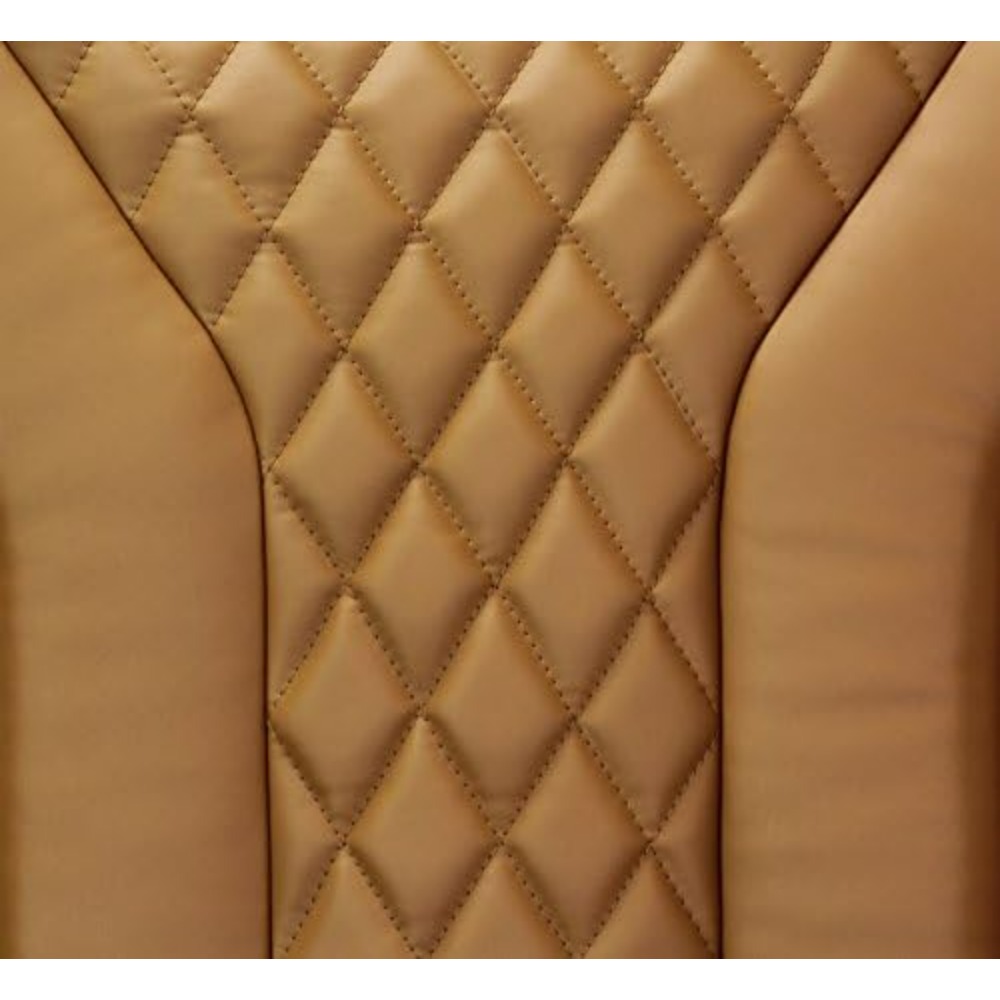 Shiatsulogic Pedicure Chair Cushion Cover Acetone Resistant Faux Leather Vabration Massage Cushion ，Cappuccino