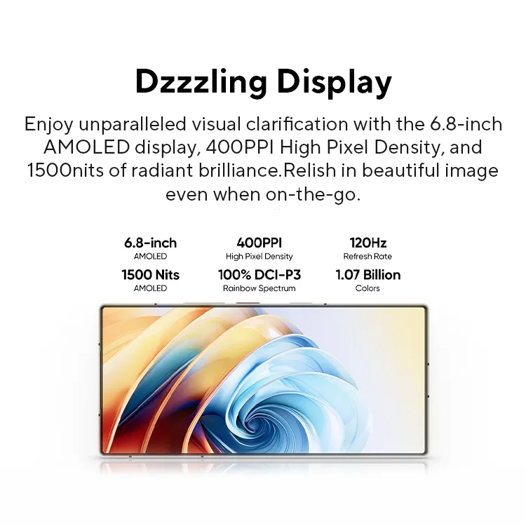 Globale Version Nubia Z60 Ultra Leading Version 6,8" Smartphone 5G Snapdragon 8 Gen3 NFC 6000mAh 80W Schnellladeakku NX721J
