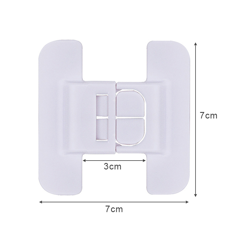 2 Teile/los Baby Sicherheit Schrank Schlösser Schublade Türschlösser für Baby Kind Kleinkind Anti-Kneifen Hand Sicherheit Schutz Sicherheit schnalle
