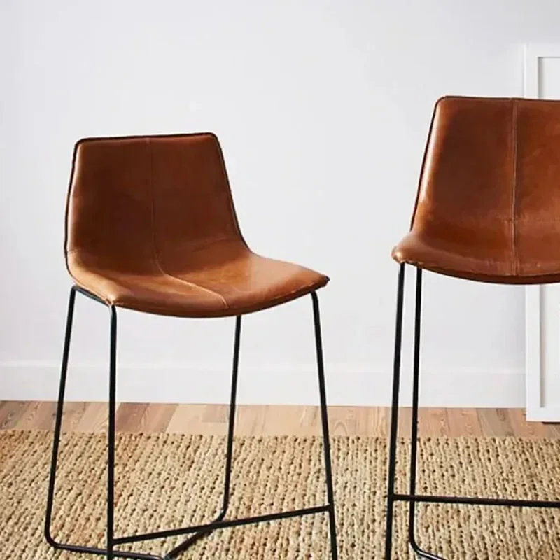 Nordic Bequemer Stuhl Schönheitssalon Hohe Küchenhocker Gaming Bar Stuhl Make-Up Poltrona Maniküre Leichte Wohnmöbel