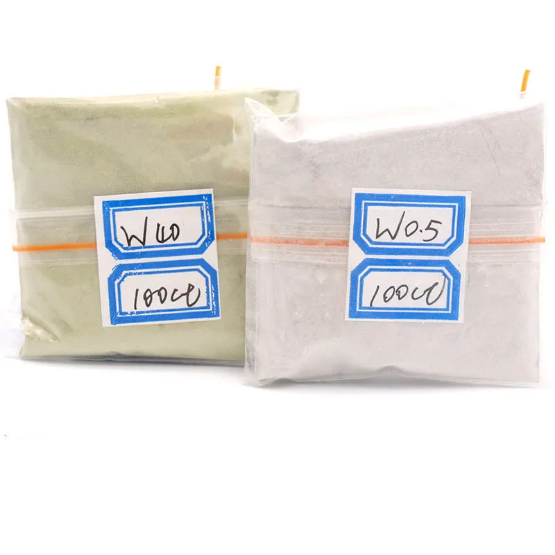 เครื่องมือขัดผงเพชรไมครอน W0.5สำหรับ W40 100กะรัต/20ก. ผงขัดเพชรเทียมสำหรับขัดอัญมณีหยกคาร์ไบด์เซรามิก