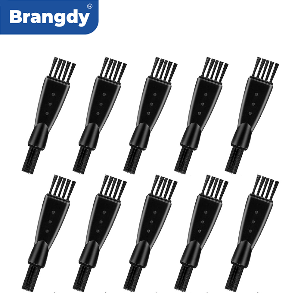 Brangdy Electric Shaver Brush Double Sided Shaver Cleaning Brush Fit for Beard Trimmer Hair Clipper Hair Remove Tools Keyboard
