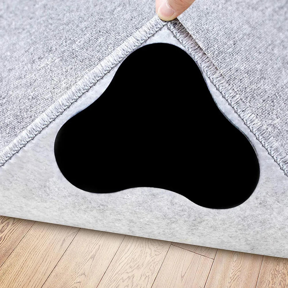 10 Stück Anti-Curling-Unsichtbare Klebrigkeit, geeignet für die meisten Etagen, Teppiche, Matten, einfache Installation, langfristige Nutzung