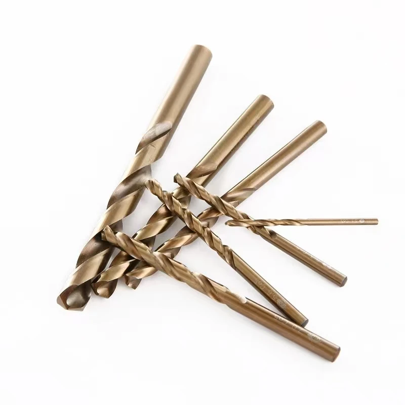 M35 10 cái 1.0 mét-8.5 mét HSS Hoa Cây Gai Dầu Cobalt Khoan Thép Không Gỉ Đặc Biệt Khoan Bits (1 mét/2 mét/3 mét/4 mét/5 mét/6 mét/7 mét/8 mét)