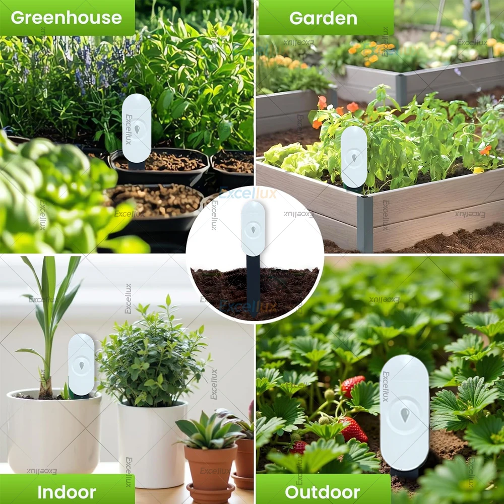 Tuya Smart Life Zigbee-probador de humedad del suelo, higrómetro de temperatura, Sensor de suelo para automatización de jardín doméstico, riego Z2M