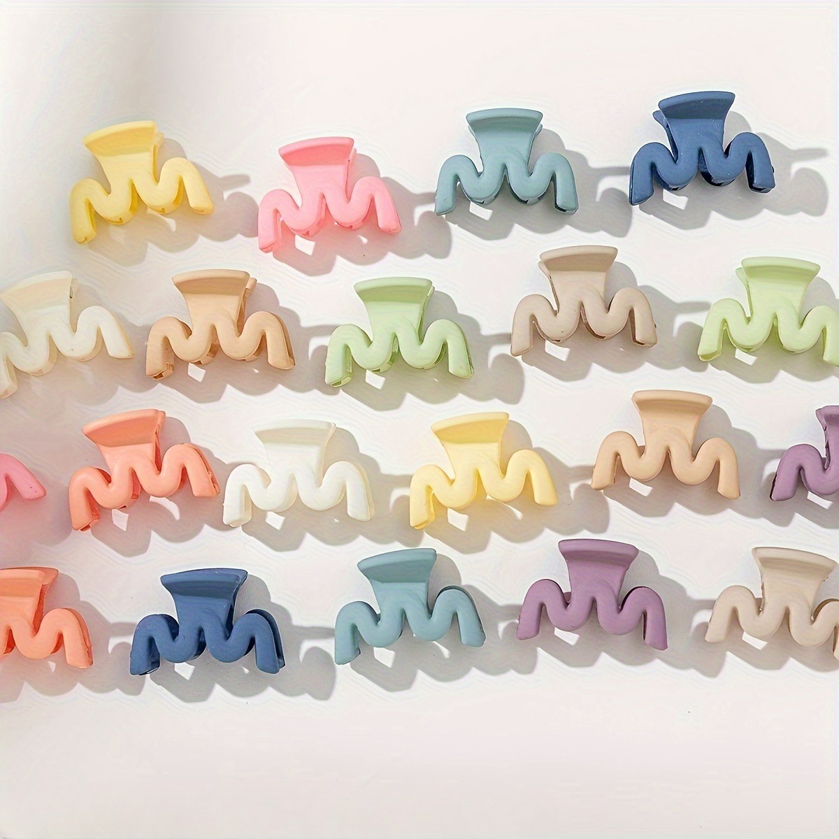 20 sztuk/worek jednokolorowe matowe puste spinki do włosów cukierkowe kolorowe spinki do włosów stylowe akcesoria do włosów odpowiednie dla kobiet