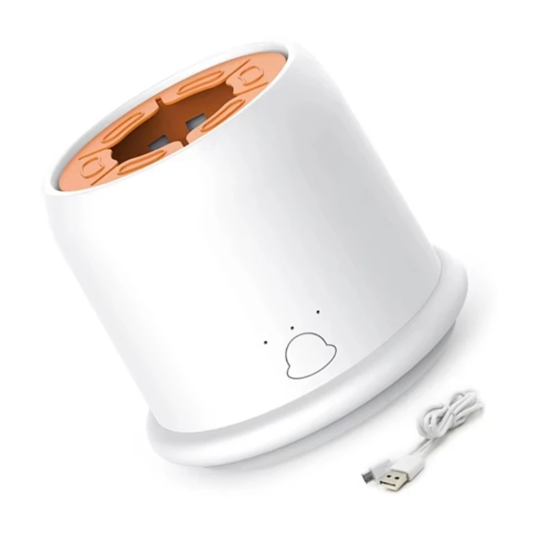 ABUM-Agitador de biberones recargable por USB, licuadora de leche portátil para alimentación, mezclador de fórmula para el cuidado del bebé en casa de amplia aplicación
