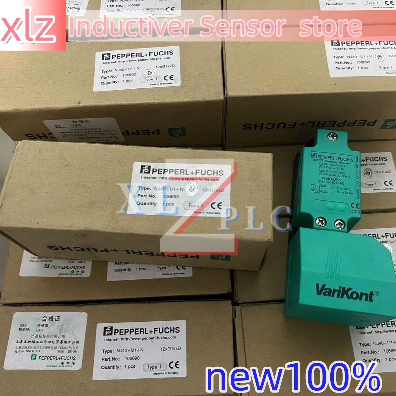 Аиндуклический датчик новый оригинальный NJ40+U1+N NJ40-FP-SN-P1