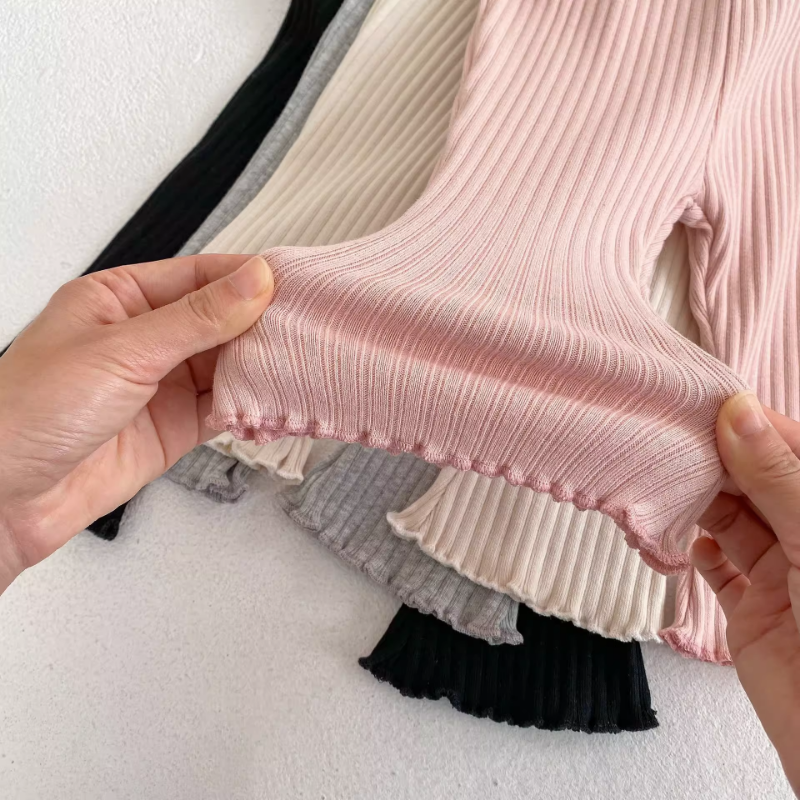 Calças de bebê verão calças finas recém-nascidos menino estiramento da criança meninos menina roupas cor sólida roupas infantis para crianças