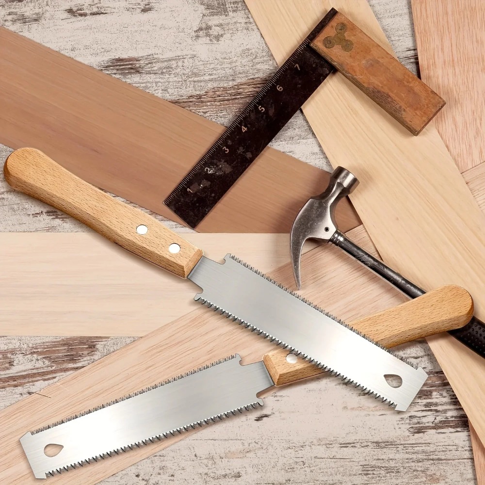 6인치 핸드쏘, 플러시 커팅을 위한 양면 유연한 블레이드, 가정용 목공 도구